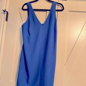 Blue cocktail dress